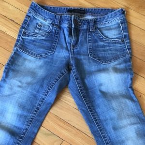 Calvin Klein Womens Lean Boot Cut Jeans Size 6